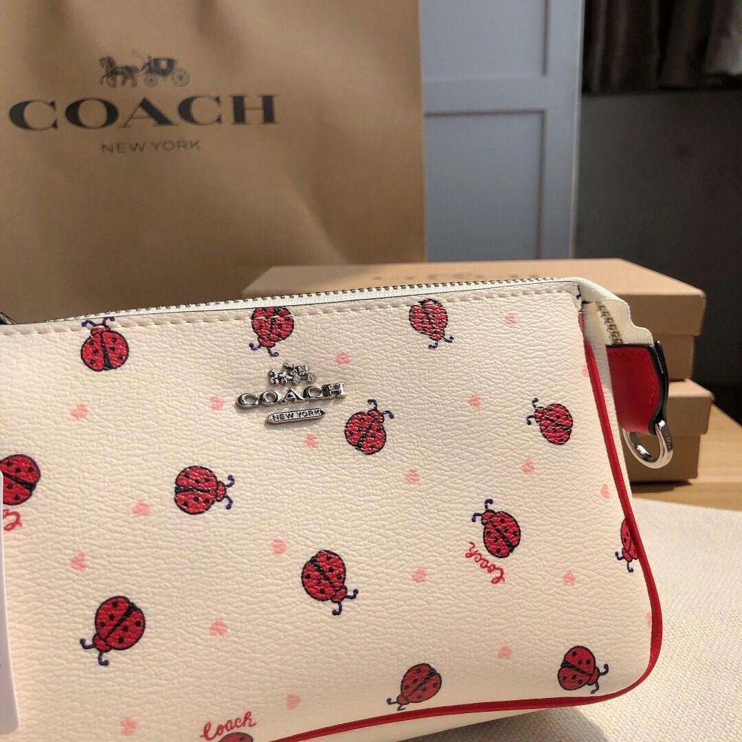Auth Coach Ladybug Small Bag, Luxury, Bags & Wallets on Carousell