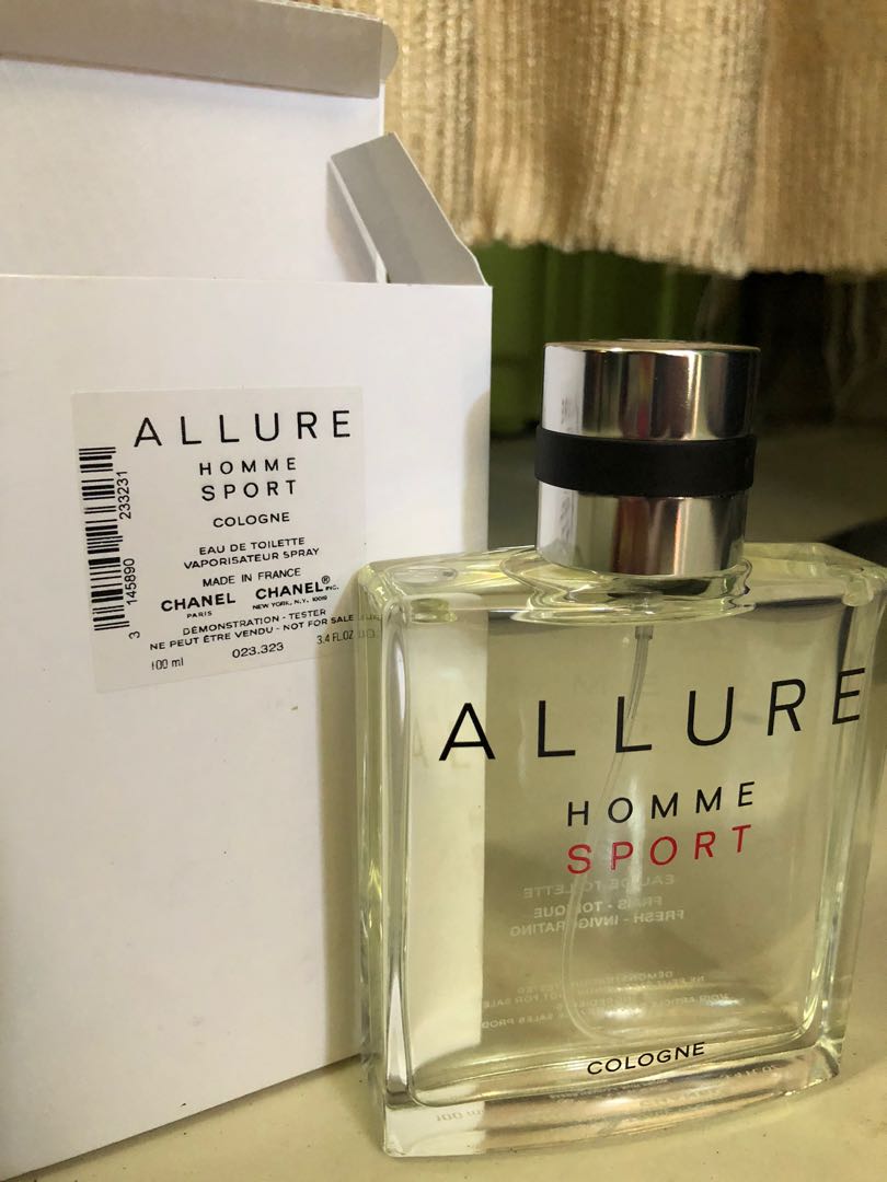 Eau de Toilette Allure Homme Sport cologne Chanel for men 100 ml