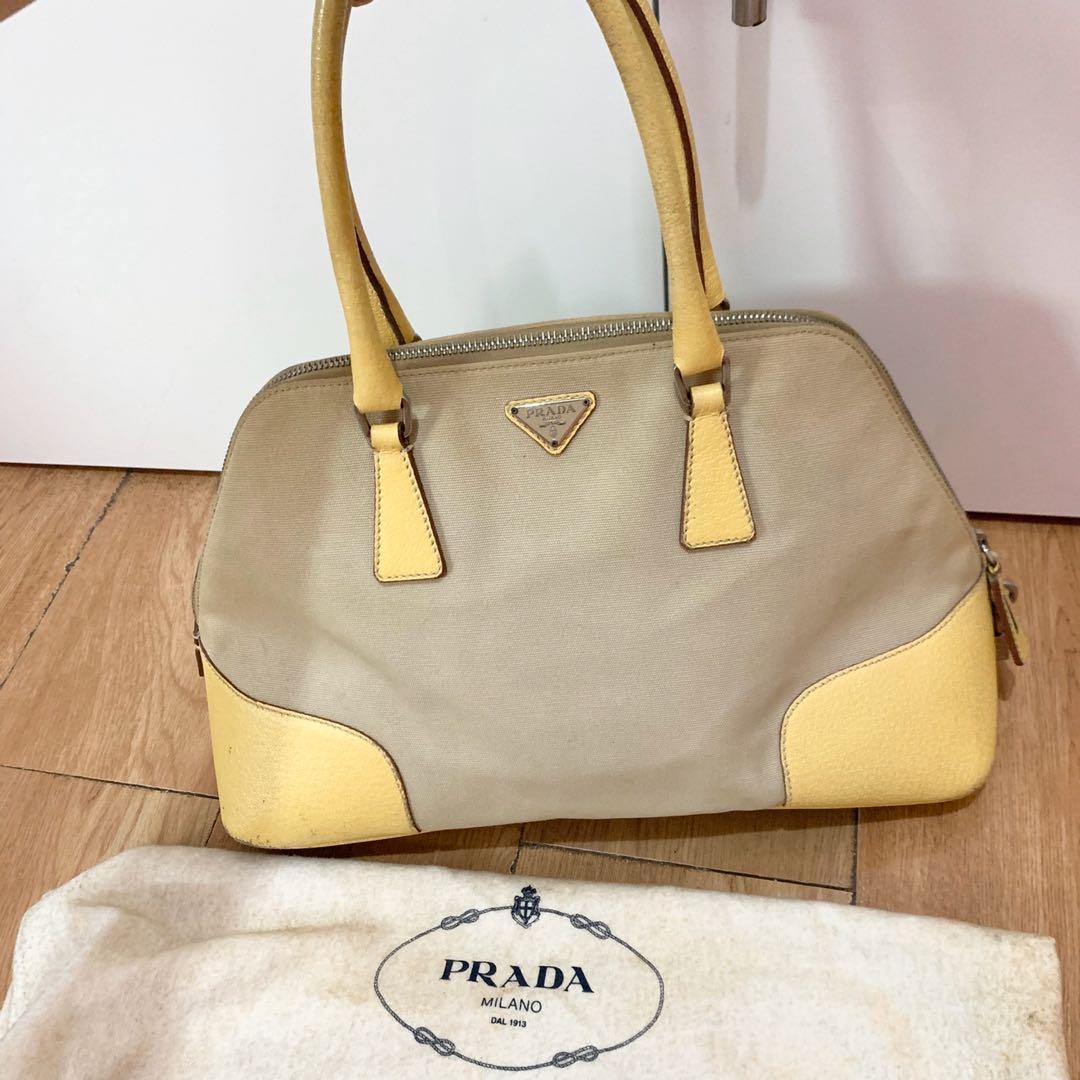 Prada canvas 2025 tas