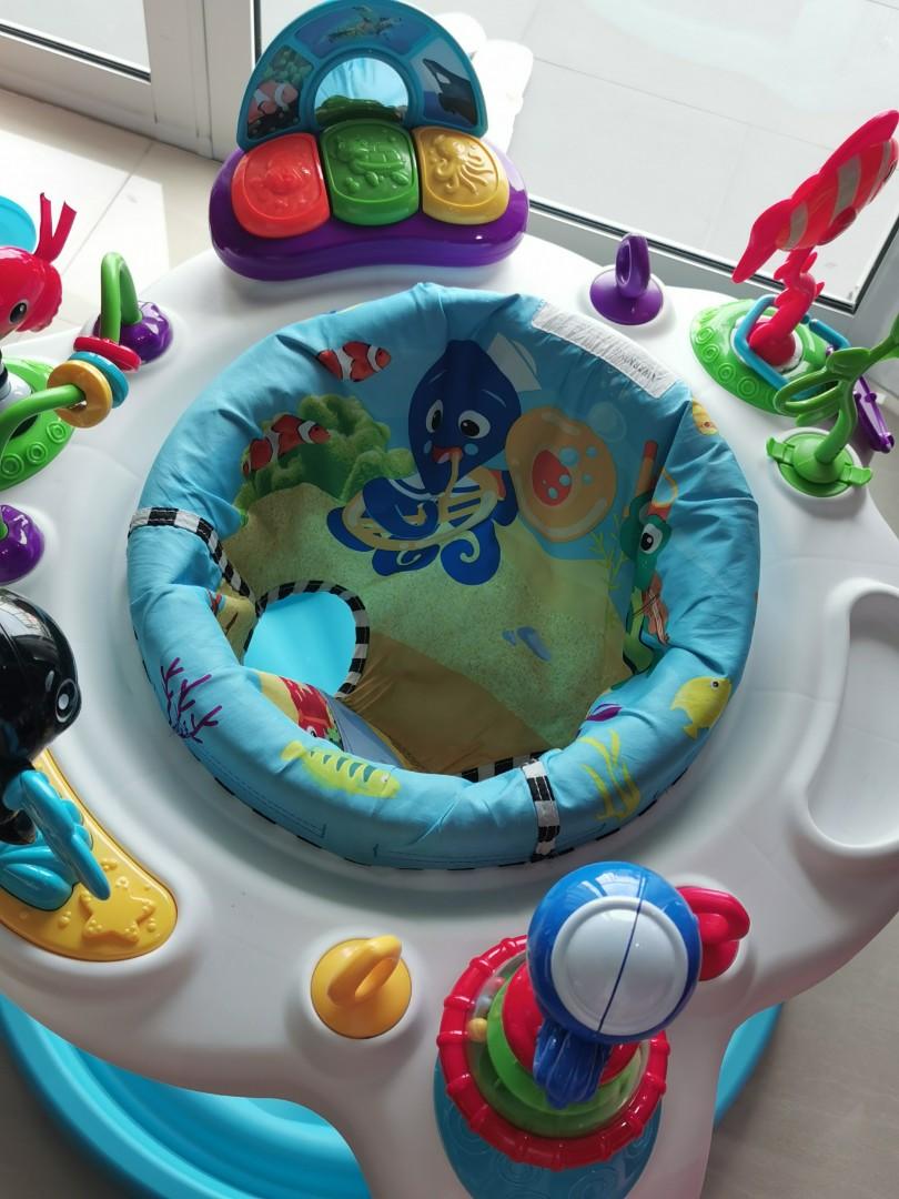 Baby Einstein Rhythm of the Reef Activity Saucer Exersaucer, Babies