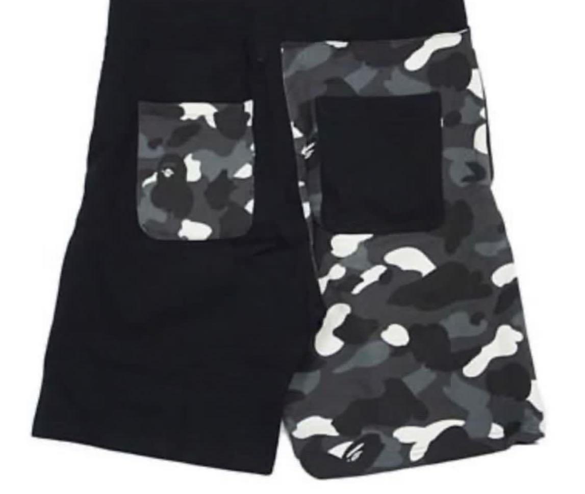 SALE BAPE CAMO HALF CITY SHARK SHORTS Men s Fashion Bottoms Joggers on Carousell