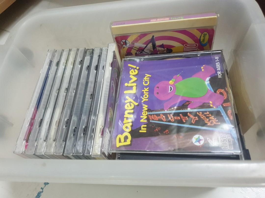 Barney CDs, Hobbies & Toys, Music & Media, CDs & DVDs on Carousell