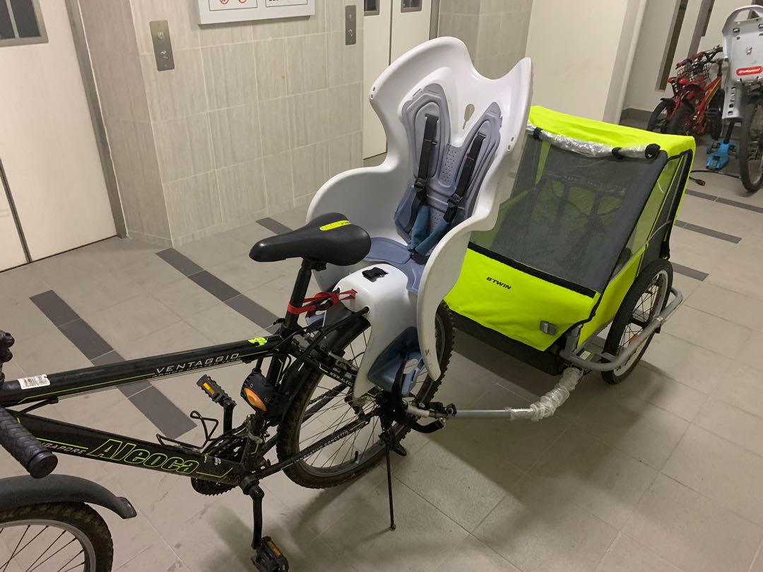 decathlon bicycle baby seat