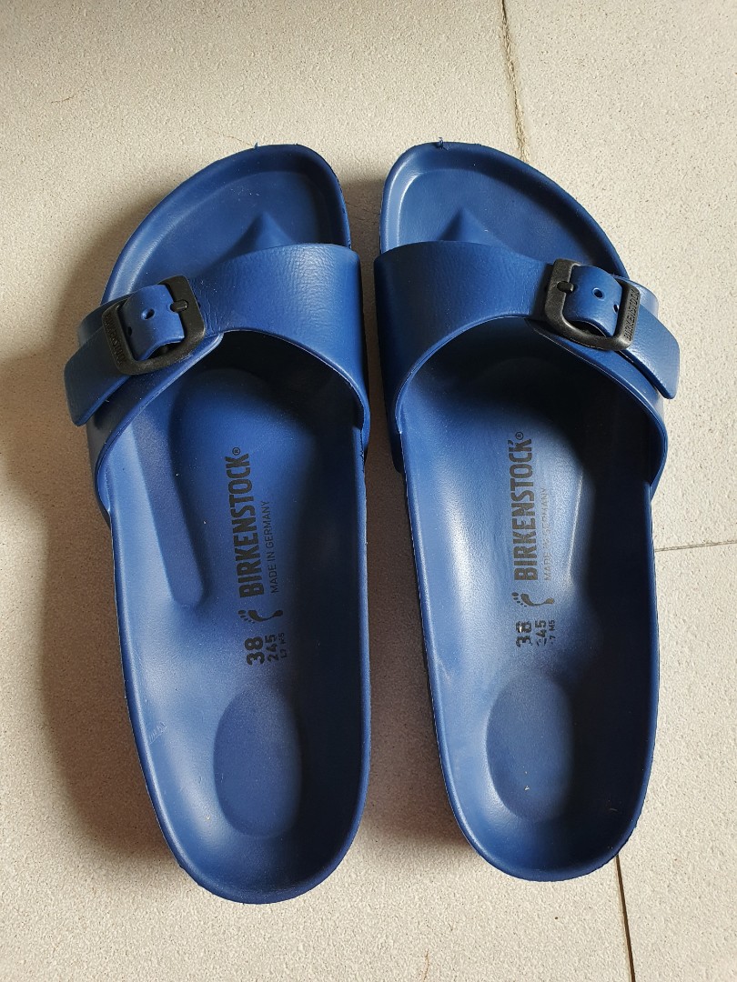 birkenstock madrid eva blue