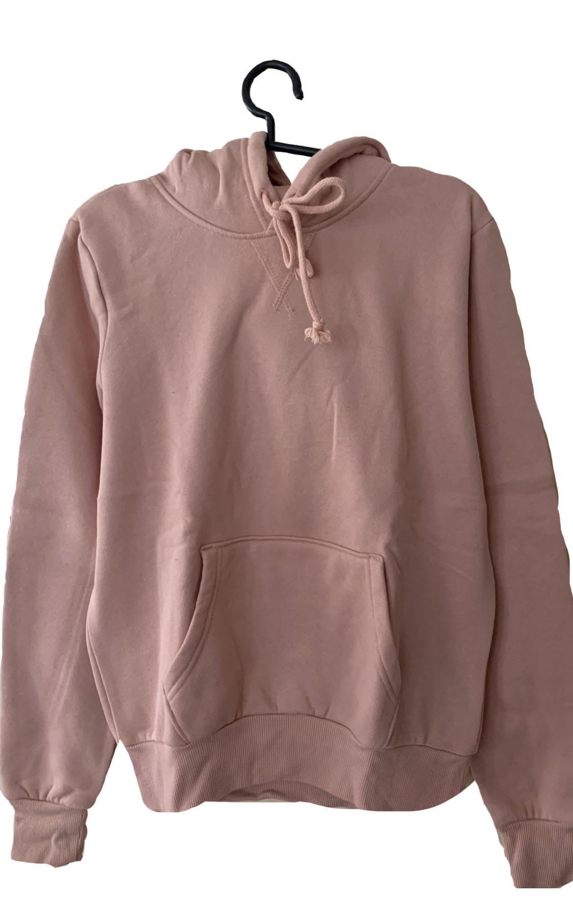 blush pink hoodie womens