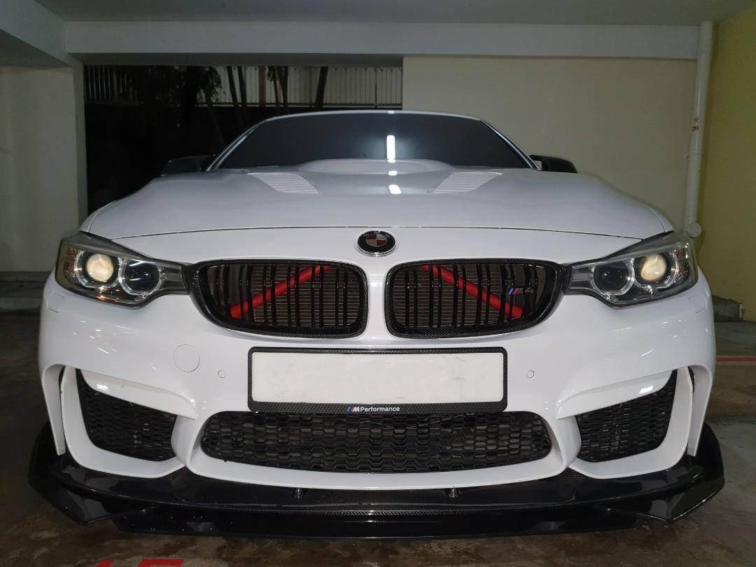 BMW Wrap Specialist V Brace Grill Bar Vinyl Wrap 116i 118i 120i 135i
