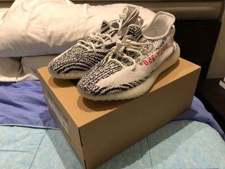 BNDS SIZE US12 Adidas 350V2 Zebra 2020