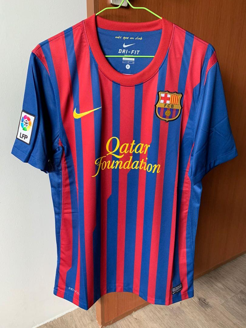 Original Barcelona Home Jersey 2011 12 Size Small As New Sports Sports Apparel On Carousell