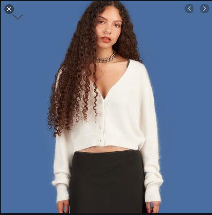 BNWT Unif Liv Sweater Off White