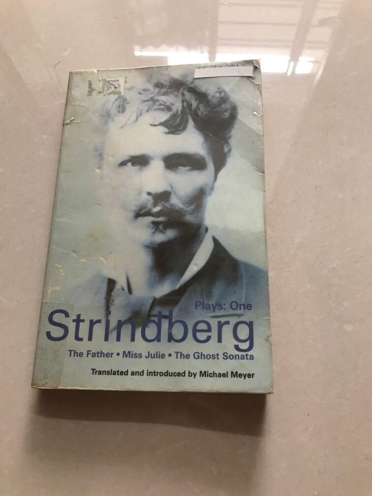 Book Strindberg The Father Miss Julie The Ghost Sonata Books Stationery Fiction On Carousell