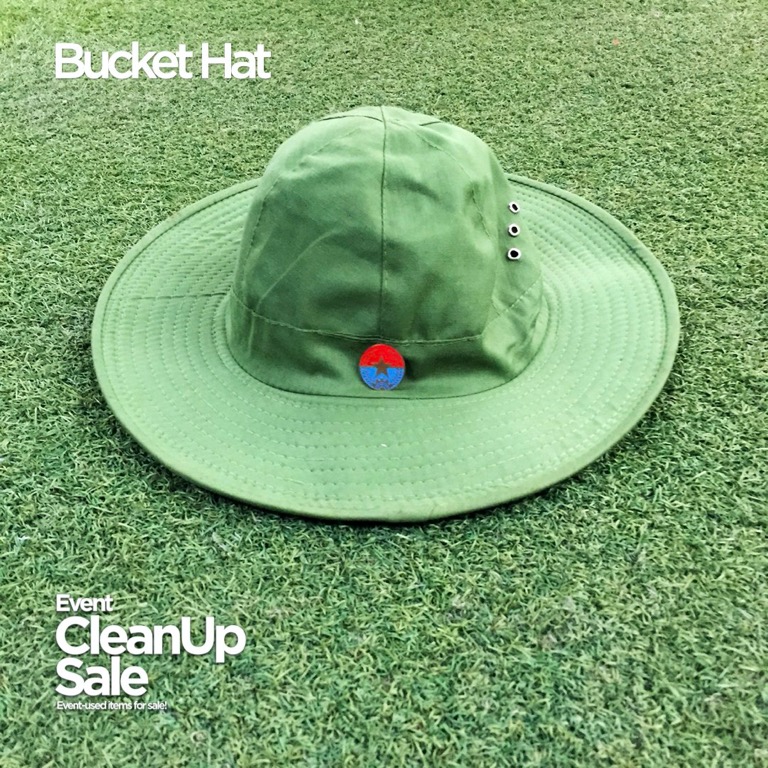 green sun hat