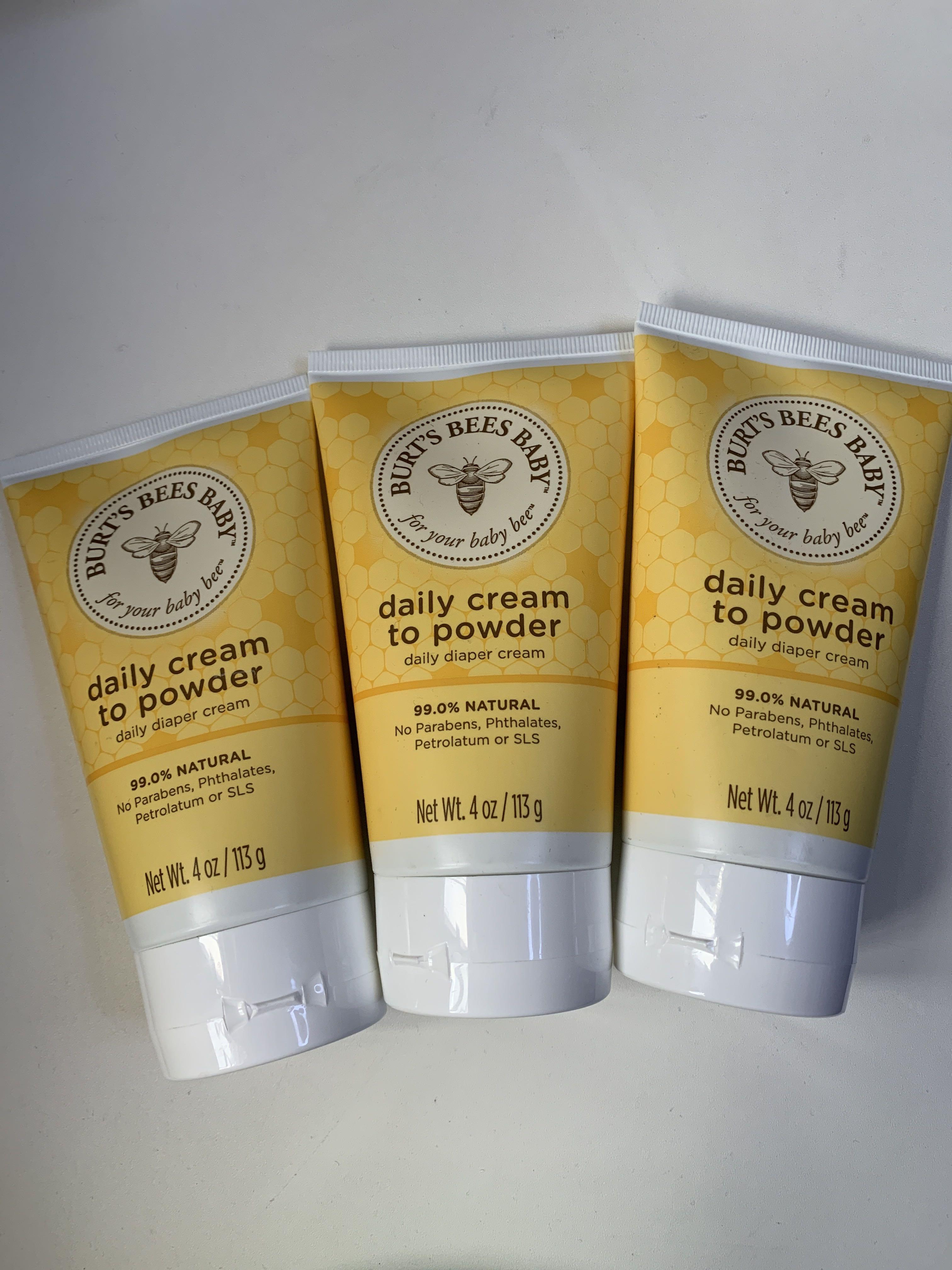burt's bees daily cream to powder