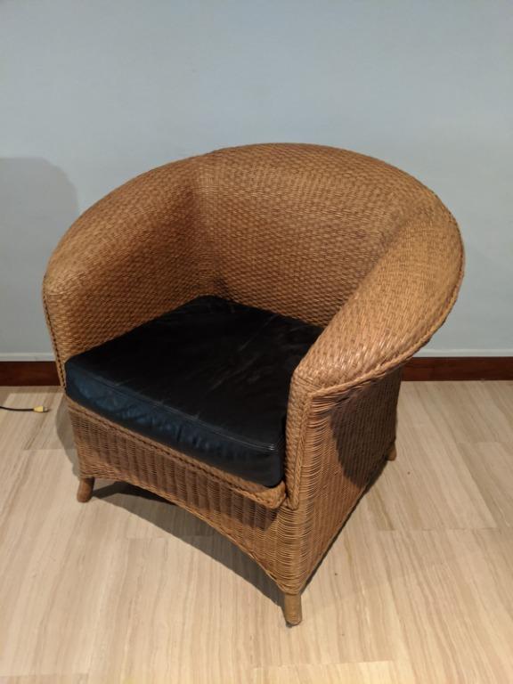 Cane And Leather Tub Chairs Furniture Tables Chairs On Carousell Shop for cane furniture at cb2. carousell