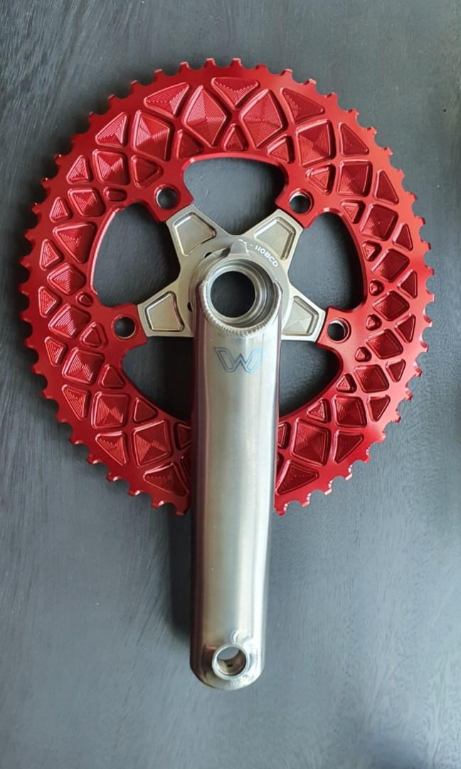 Cane Creek EeWings titanium All Road crankset for brompton, Sports