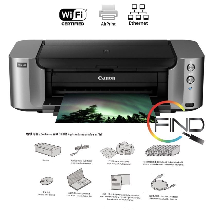 Canon Pixma Pro 100 Printer Electronics Others On Carousell