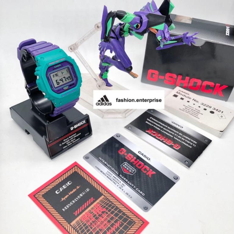 Casio g sales shock evangelion