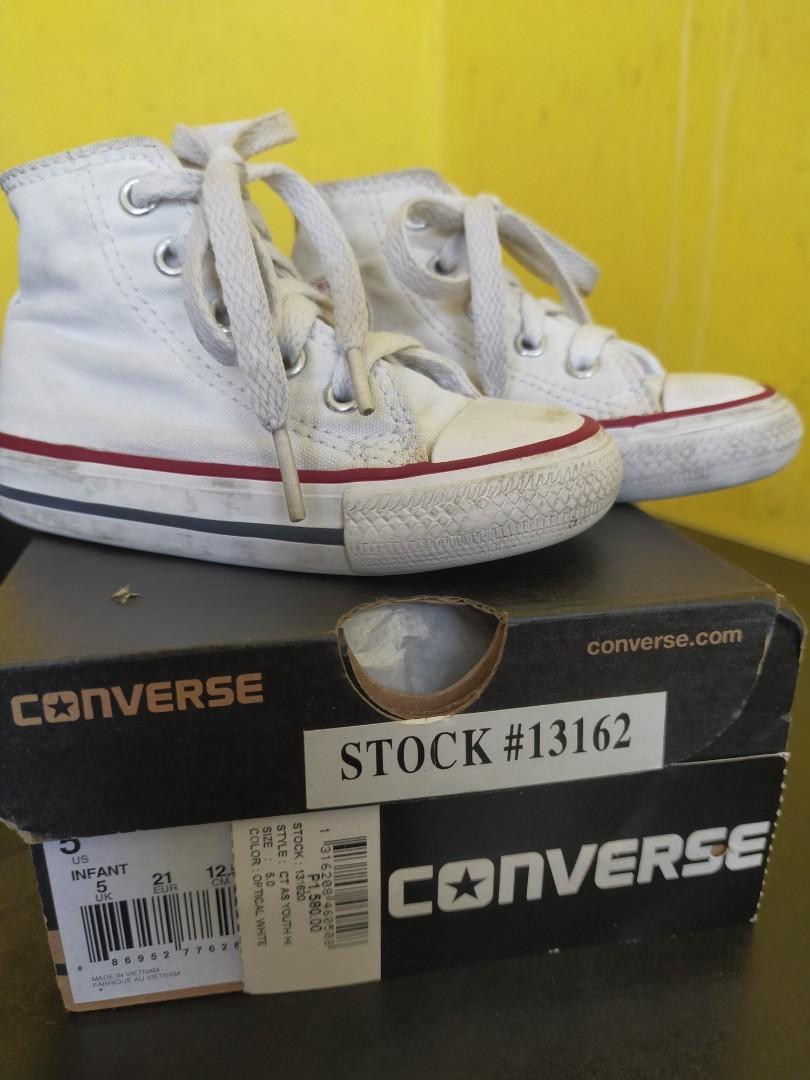 converse baby size 5 shoes