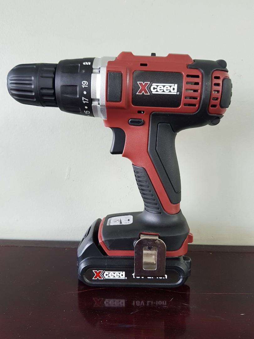 Xceed cordless drill clearance