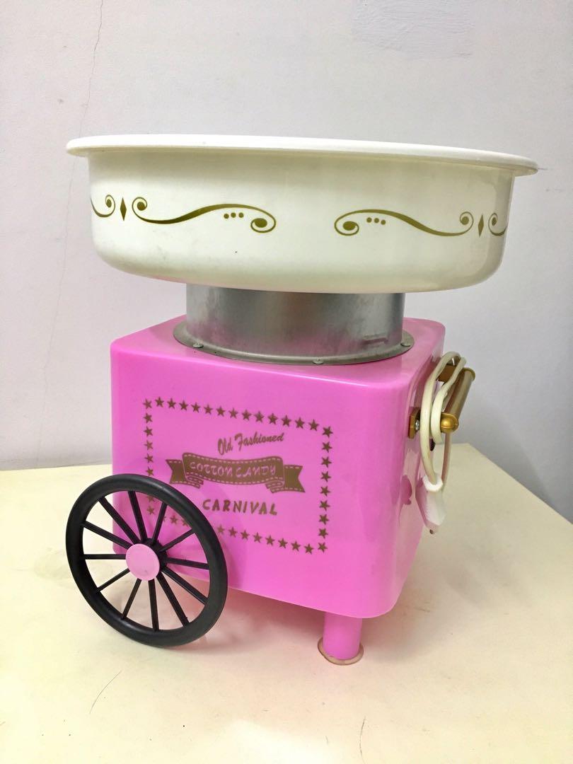Cotton Candy Maker Machine Kids Sweet Candies Fun Fair Mesin Gula Gula Kapas Kitchen Appliances On Carousell