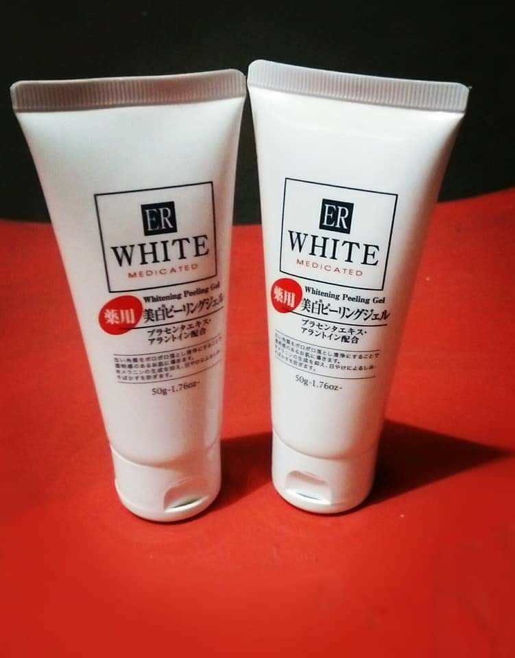 Daiso ER White Medicated Whitening Peeling Gel, Beauty & Personal Care, Face, Face Care on Carousell