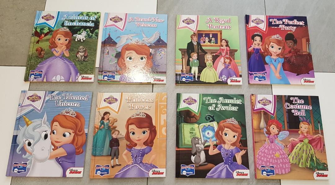 Disney Princess SOFIA Story Reader Me Reader (incl. 8 hardcover books),  Hobbies & Toys, Books & Magazines, Children's Books on Carousell