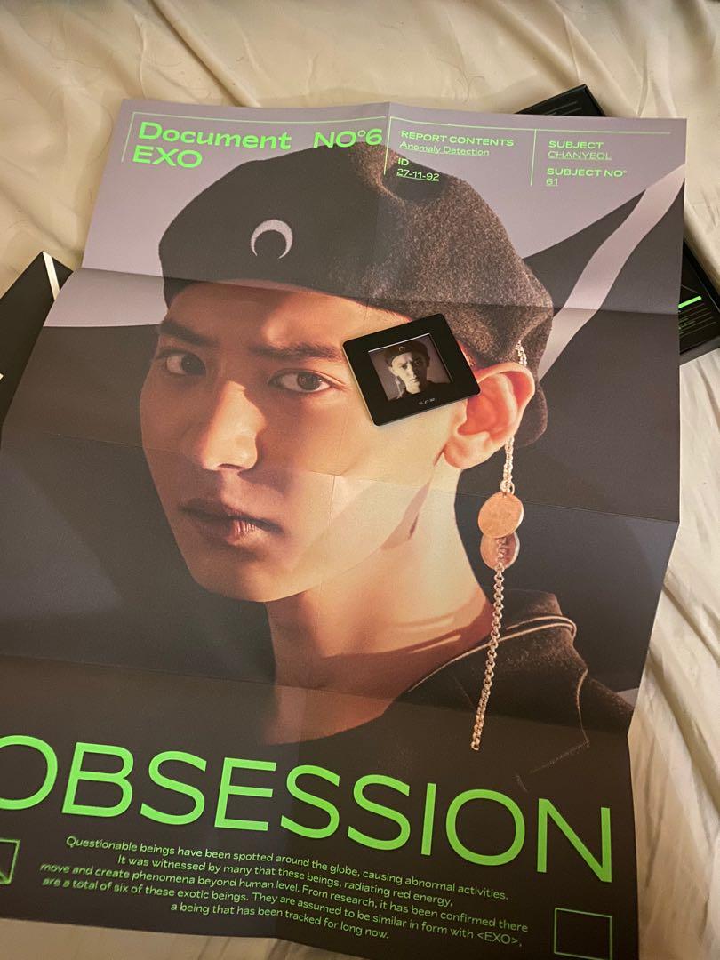 Exo Chanyeol Obsession Poster K Wave On Carousell