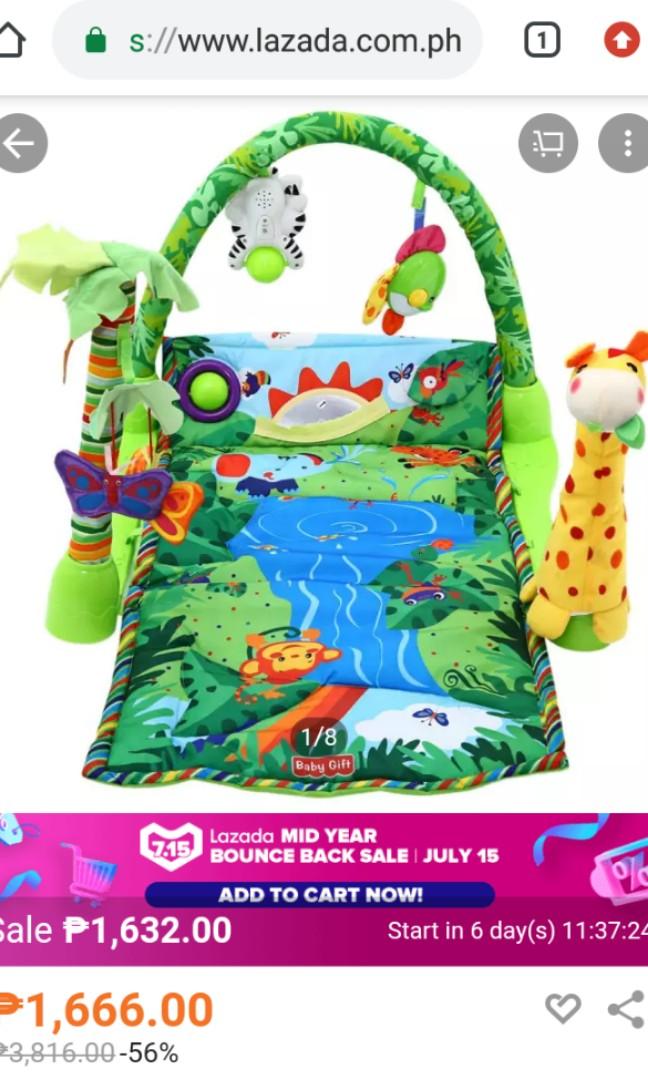 rainforest play mat