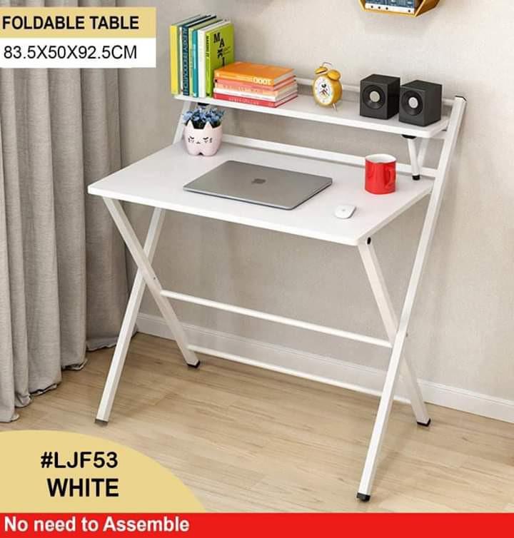 Foldable Computer Table Home Furniture Furniture Fixtures Tables Chairs On Carousell