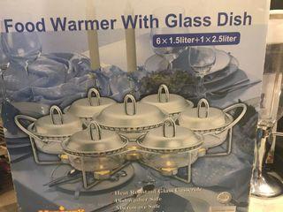 Foot Warmer With Glass dish