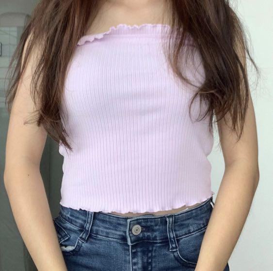 lavender top forever 21
