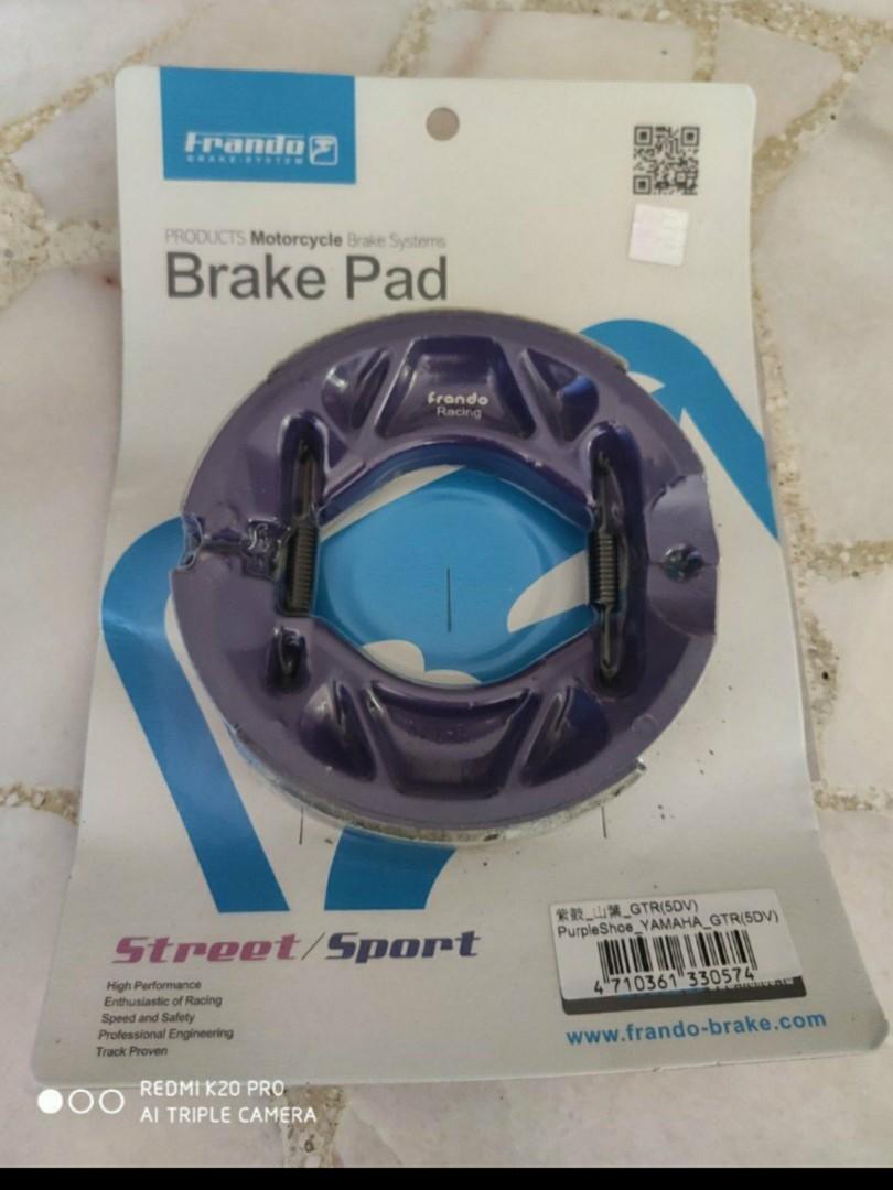 Frando brake shoe for aerox nvx155 Motorcycles Motorcycle