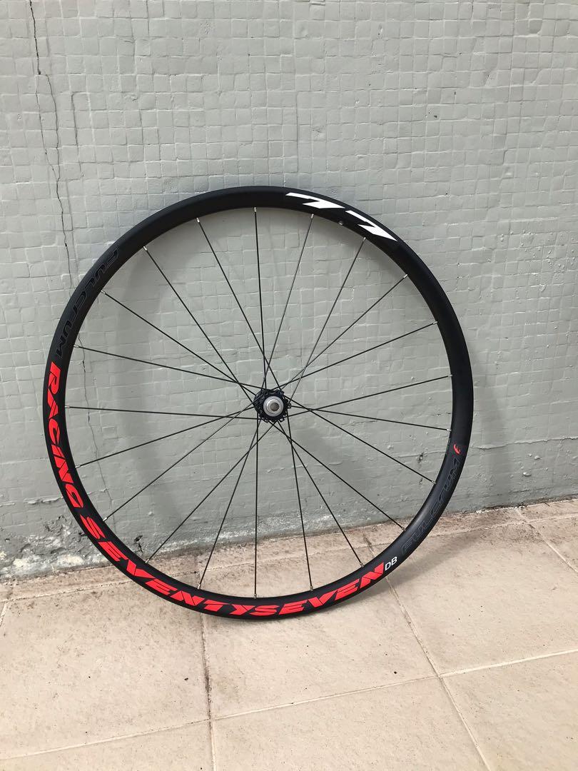 fulcrum racing sport 77 clincher road disc wheelset