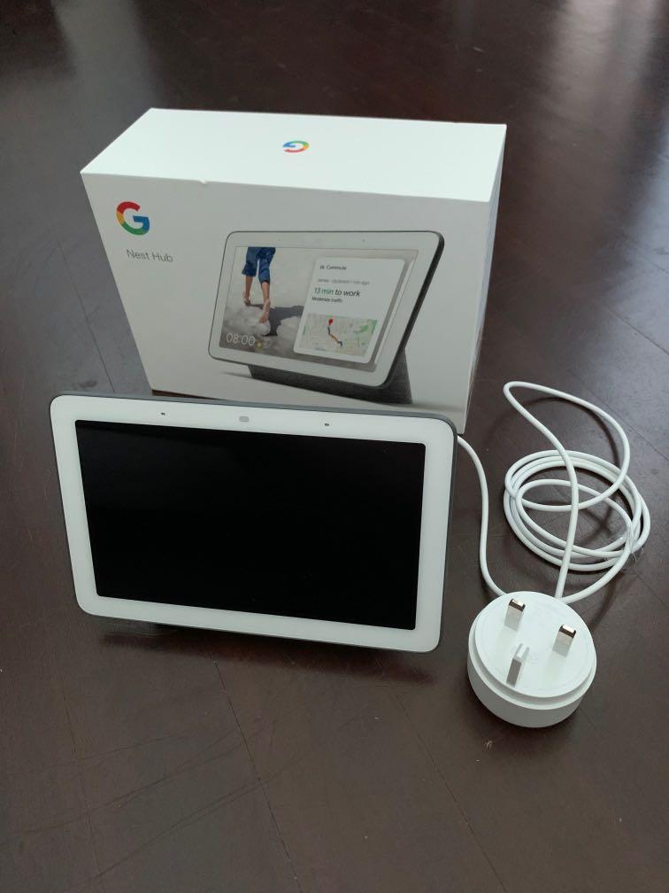 google nest hub charcoal