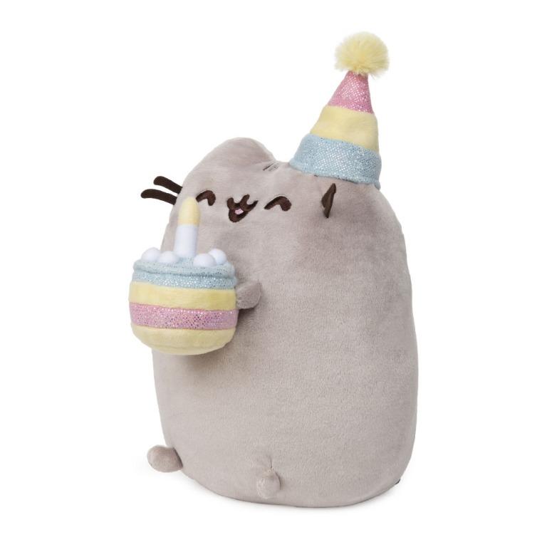 pusheen birthday cake plush