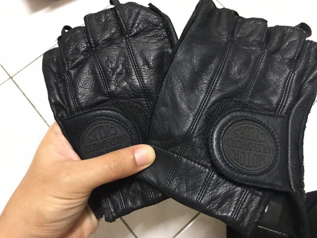 harley davidson biker gloves