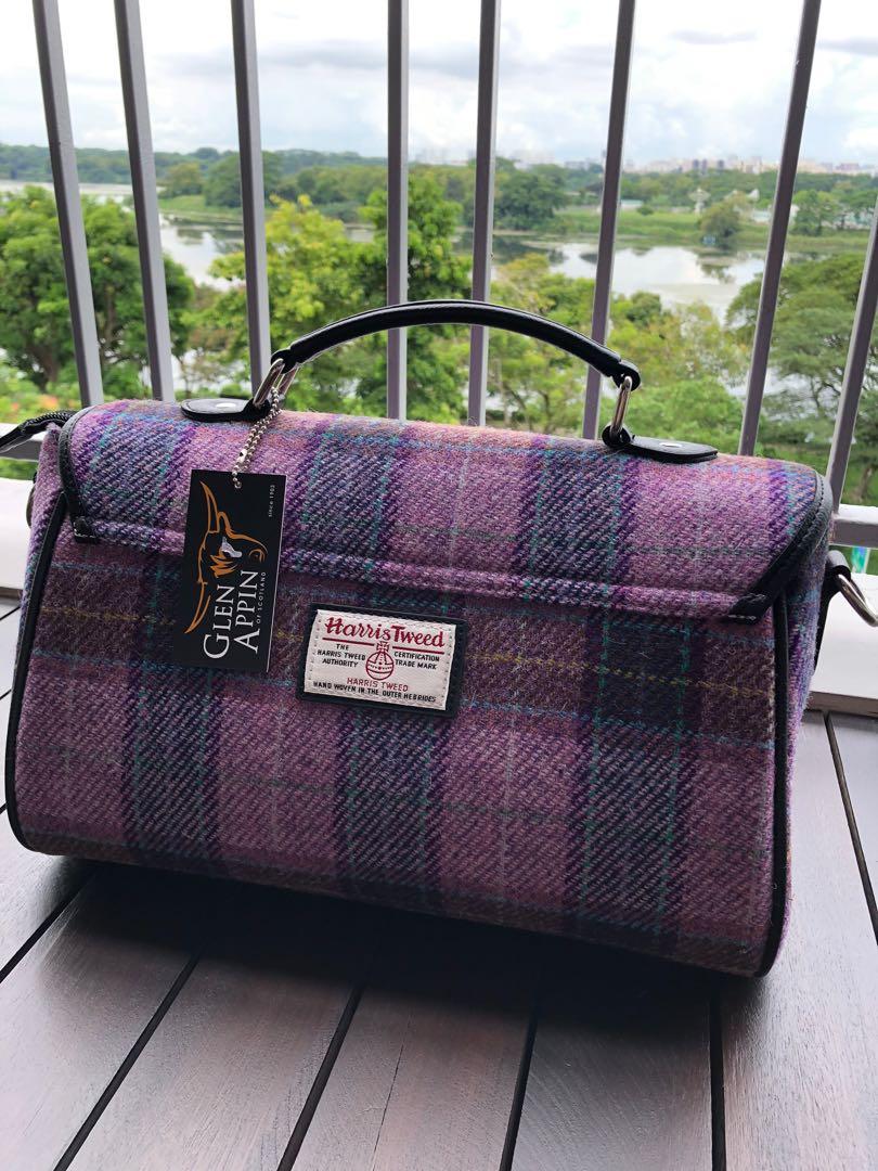 harris tweed satchel bag