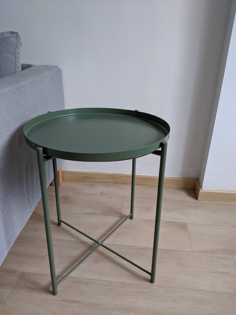 Ikea Gladom Side Table, Furniture & Home Living, Furniture, Tables & Sets on Carousell