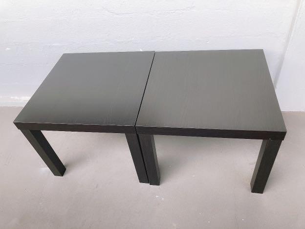 Ikea Lack Quake Side Table Black Furniture Tables Chairs On Carousell