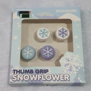 [In Stock] GeekShare Nintendo Switch JoyCon Thumbgrips (Snowflake/Snowflower)