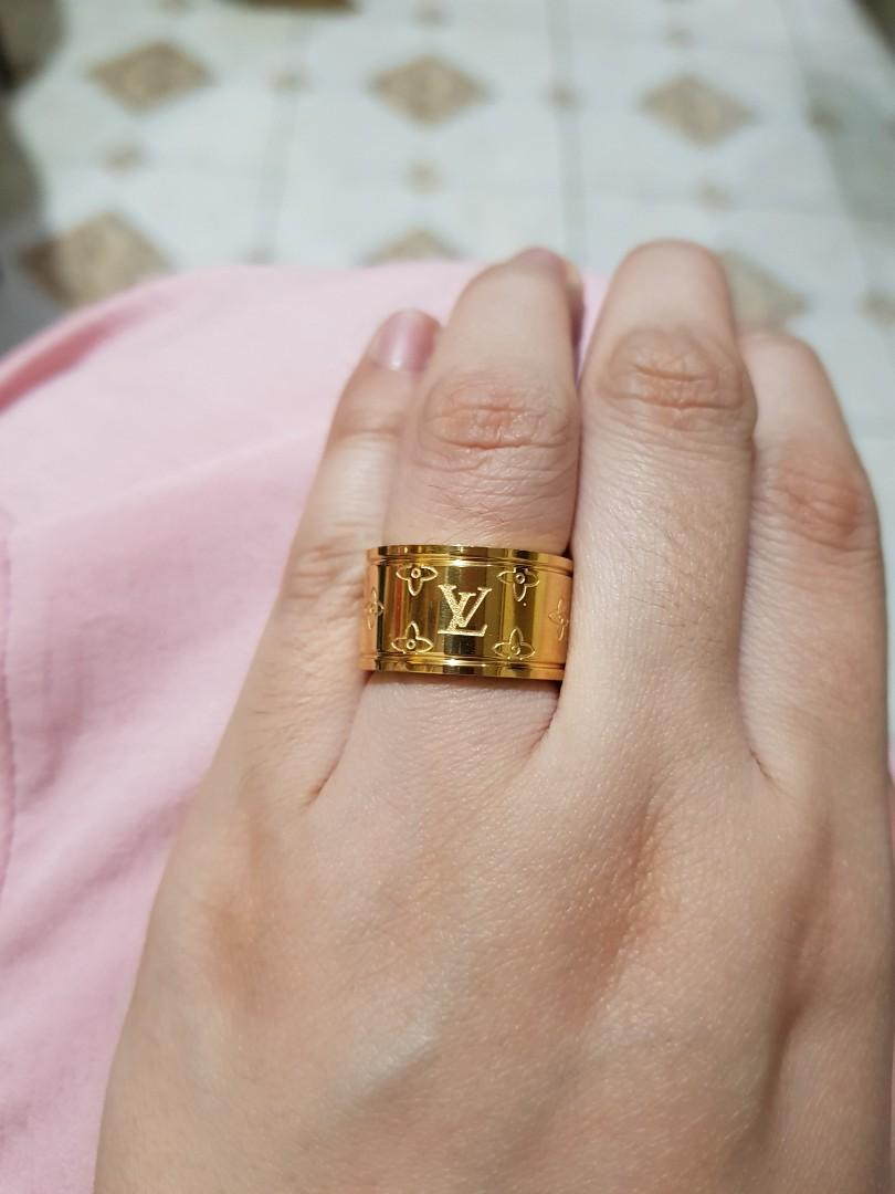Lv rings, Women's Fashion, Jewelry & Organisers, Rings on Carousell