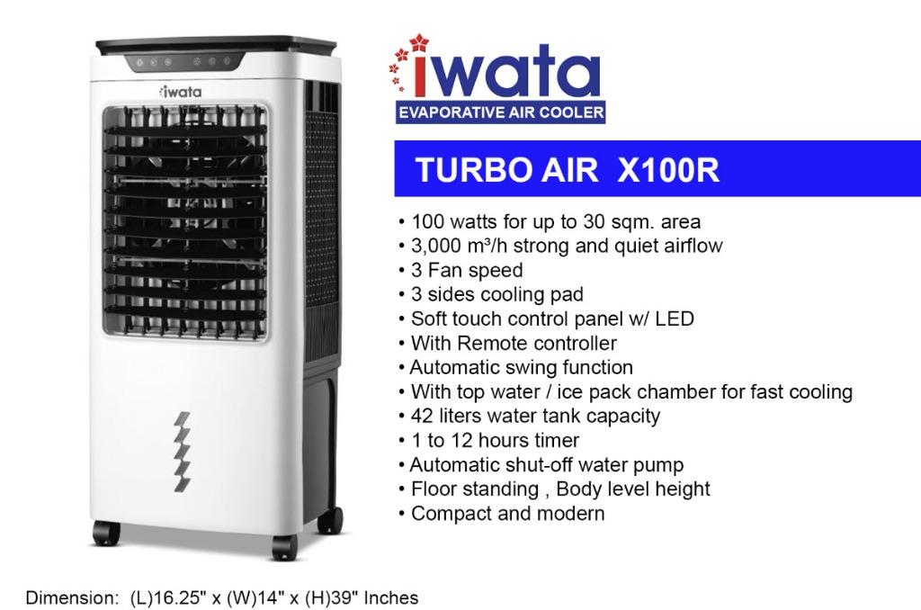 Iwata air clearance cooler x100r