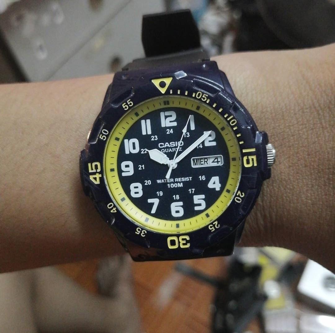 Jam casio mrw 200h top