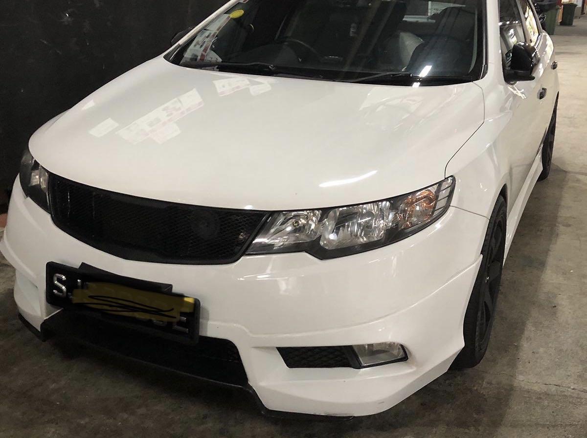 Kia forte hot sale bumper