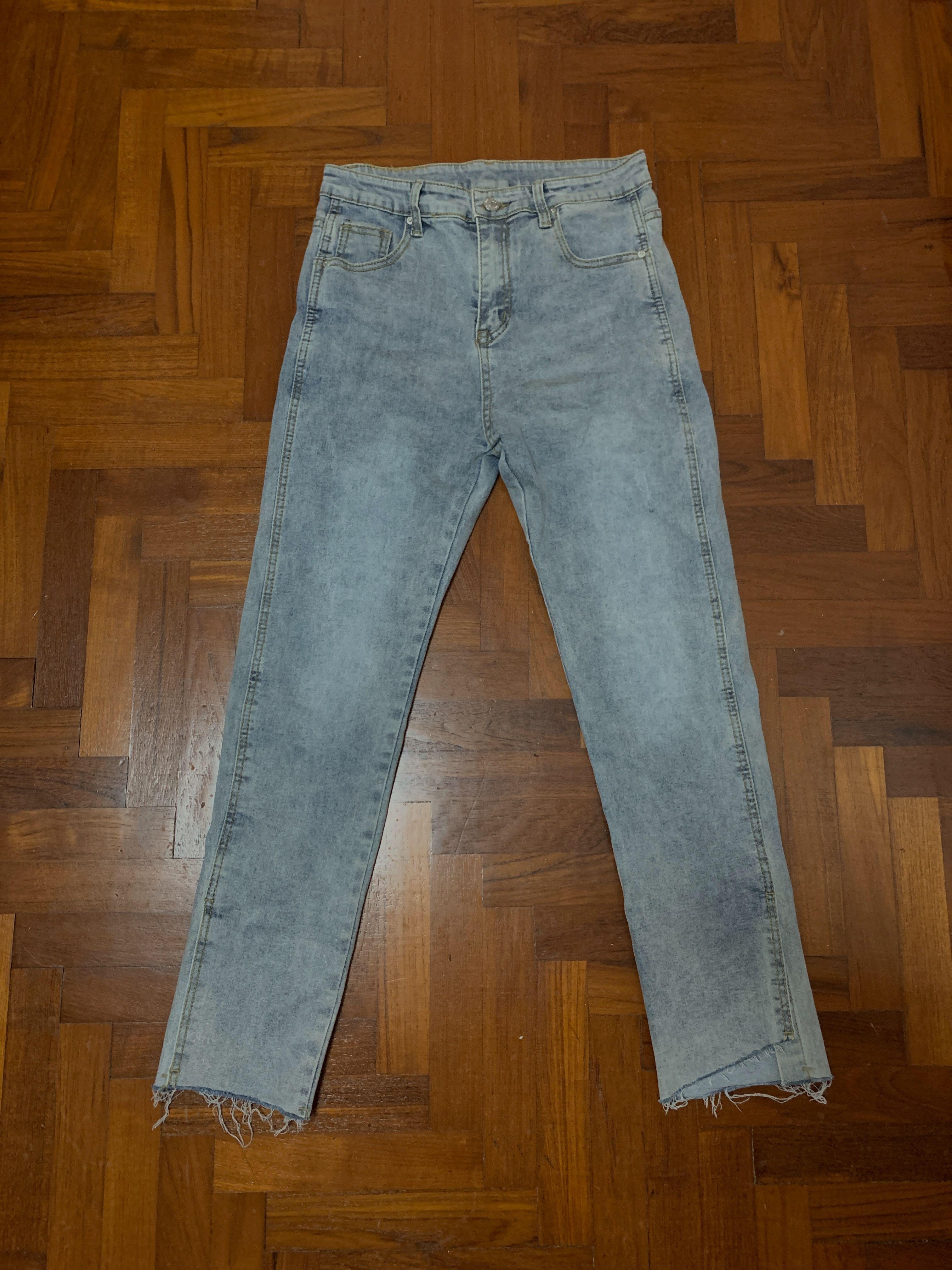 Womens slit jeans Clearance