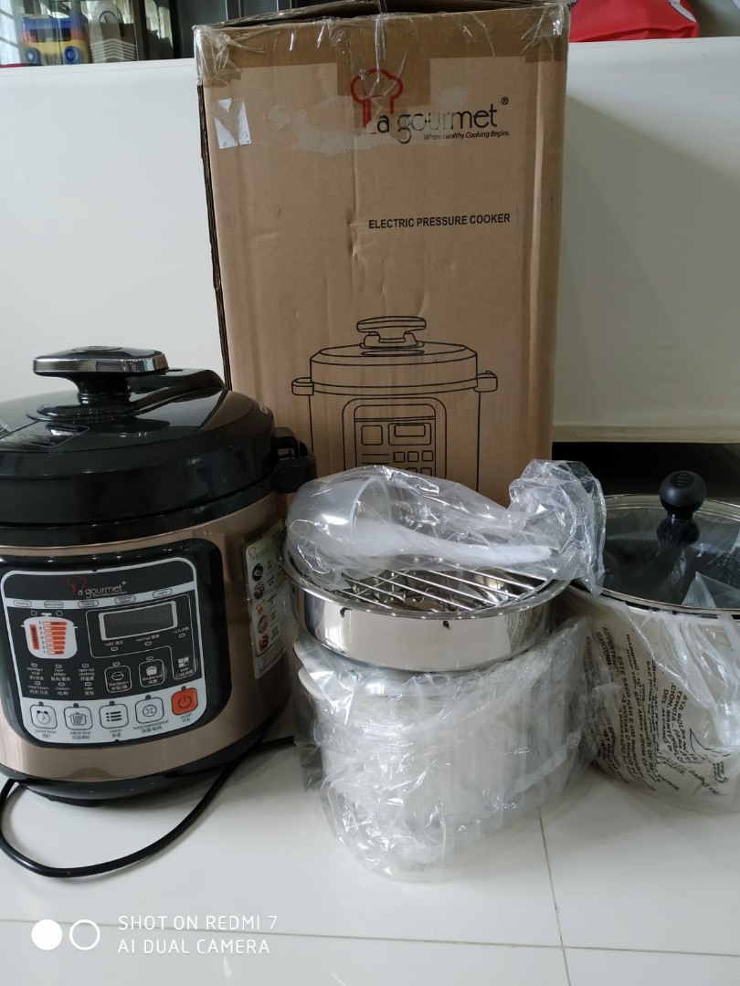 La gourmet 6l electric pressure sale cooker