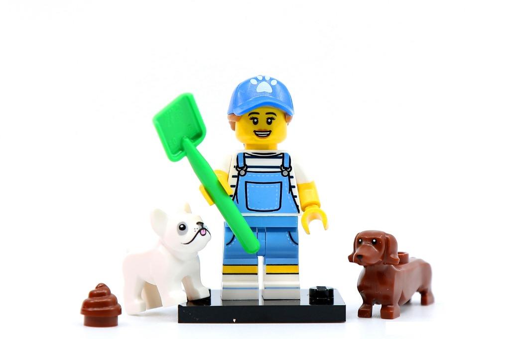 Lego minifigures online dog