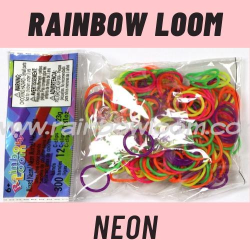LIMITED EDITION Mixed Neon Rainbow Loom Bands, Hobbies & Toys