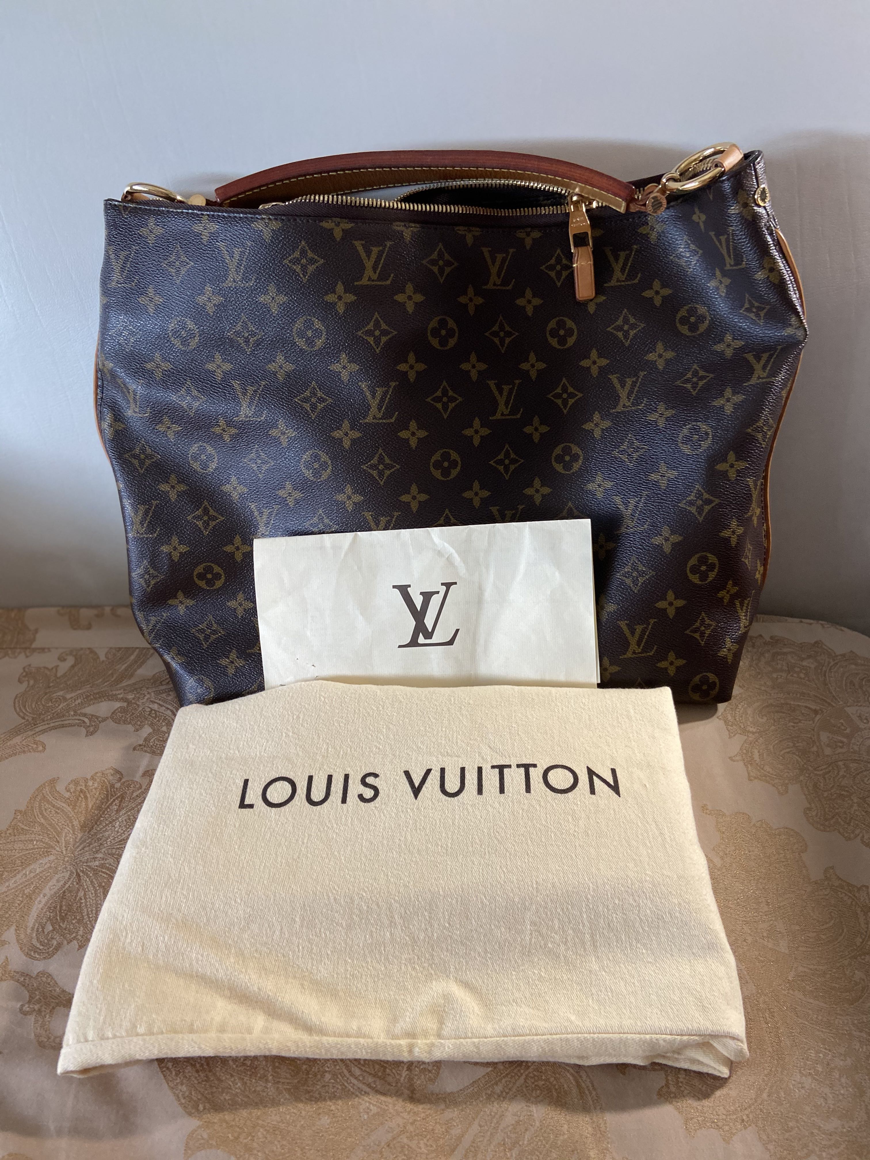 Louis Vuitton Monogram Canvas Sully MM Bag Louis Vuitton