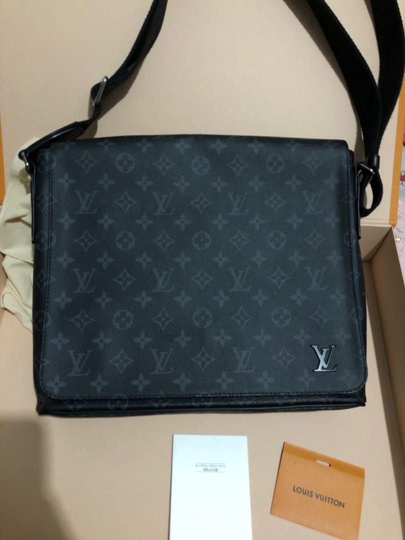 Louis Vuitton Monogram Eclipse Canvas Bag, Men's Fashion, Bags, Sling ...