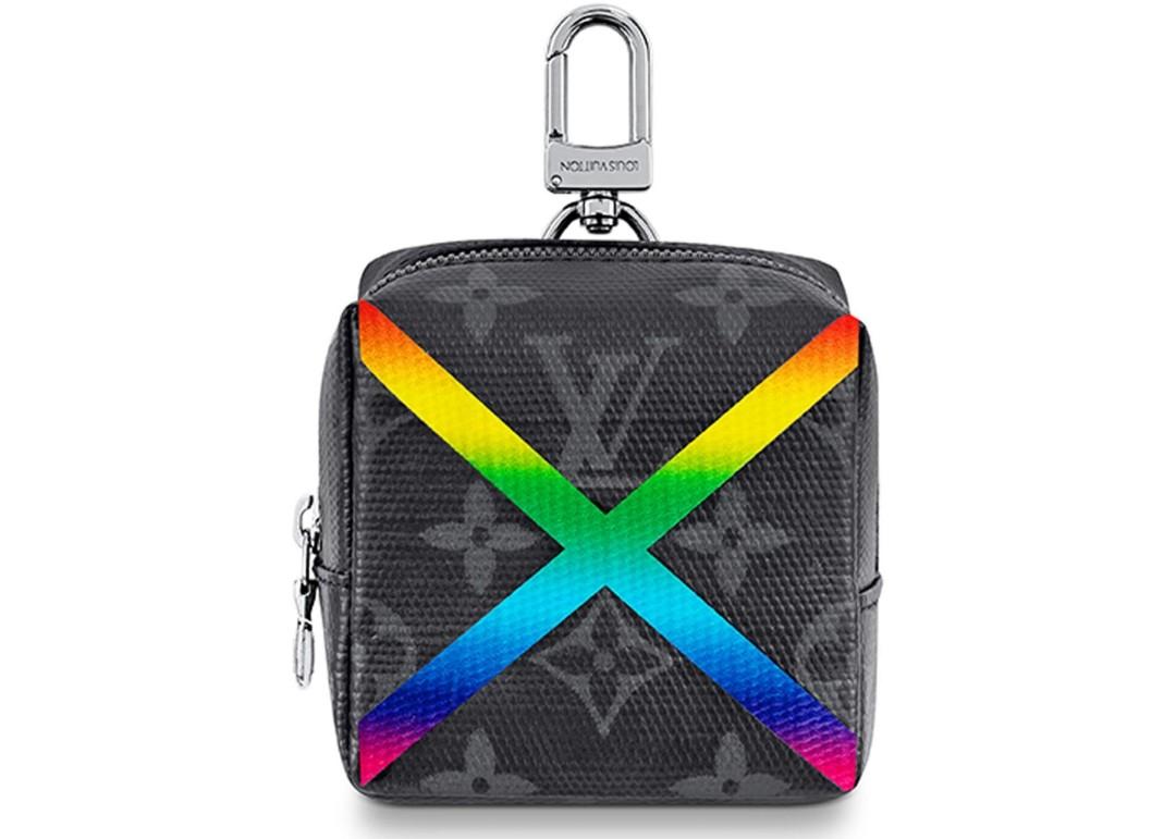 Louis Vuitton Virgil Abloh Rainbow Box Pouch Bag Charm, Men&#39;s Fashion, Bags & Wallets, Others on ...